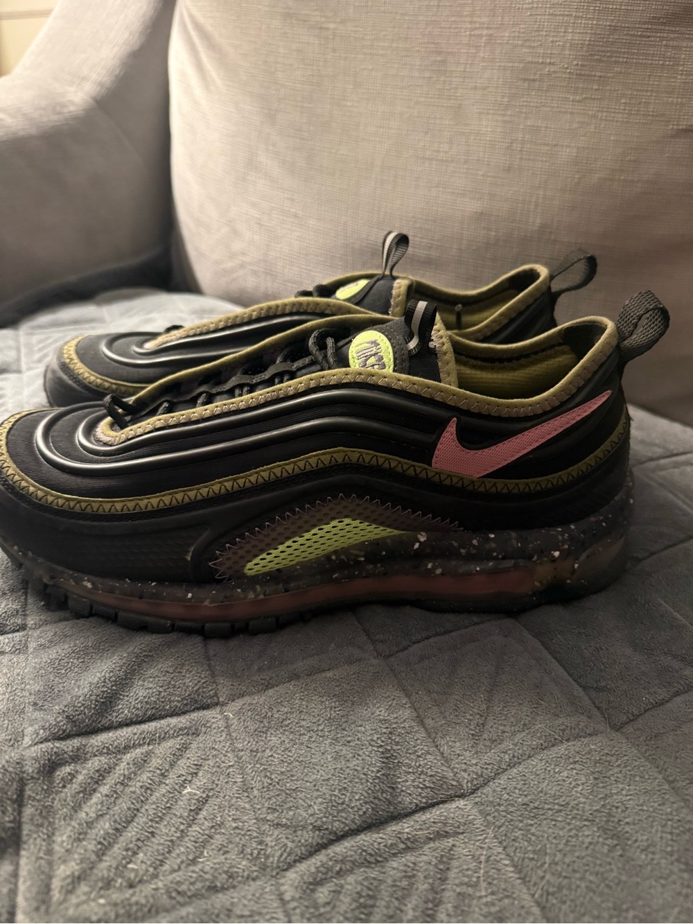Nike Air Max Terrascape 97 Black Elemental Mens Sneakers